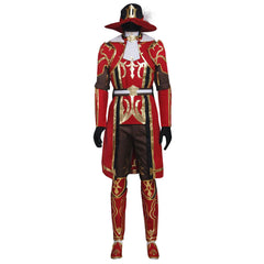 Costume de cosplay du mage rouge de Final Fantasy XI pour Halloween | Série de jeux de cosplay premium