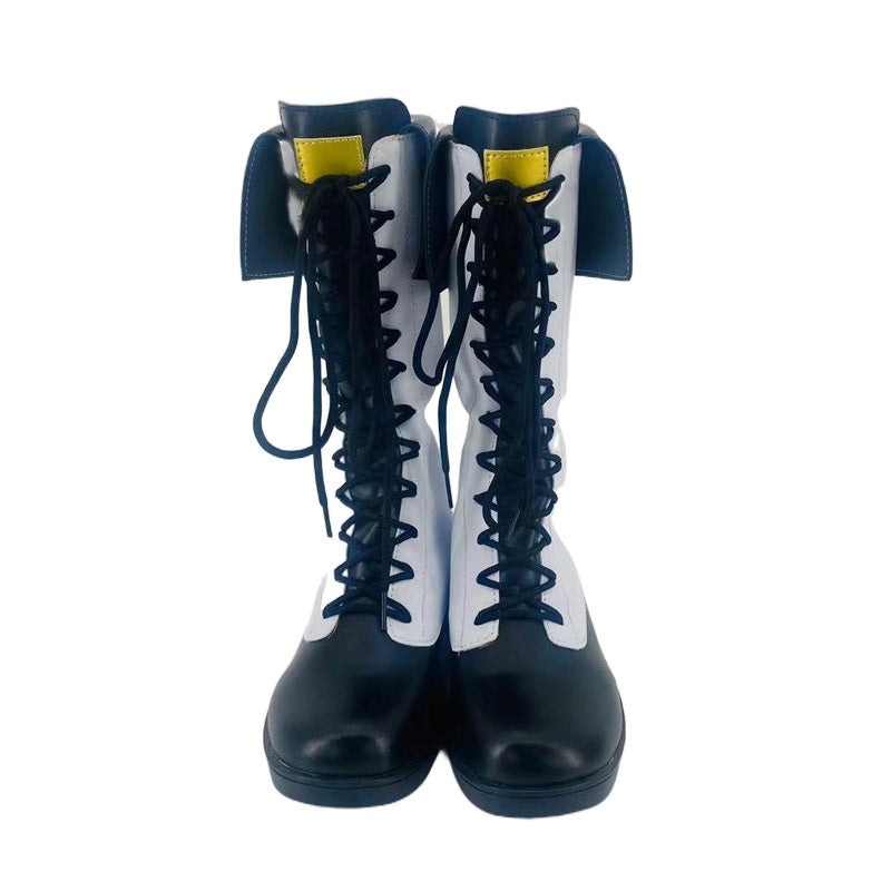 1531 Blue Archive Smiling-eyed Professor Cosplay Shoes for Anime Conventions - Halloweez