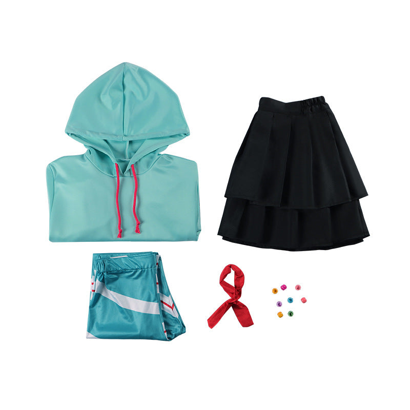 Animation Wreck-It Ralph 2 Vanellope von Schweetz Cosplay Costume Hoodie for Girls and Children - Halloweez