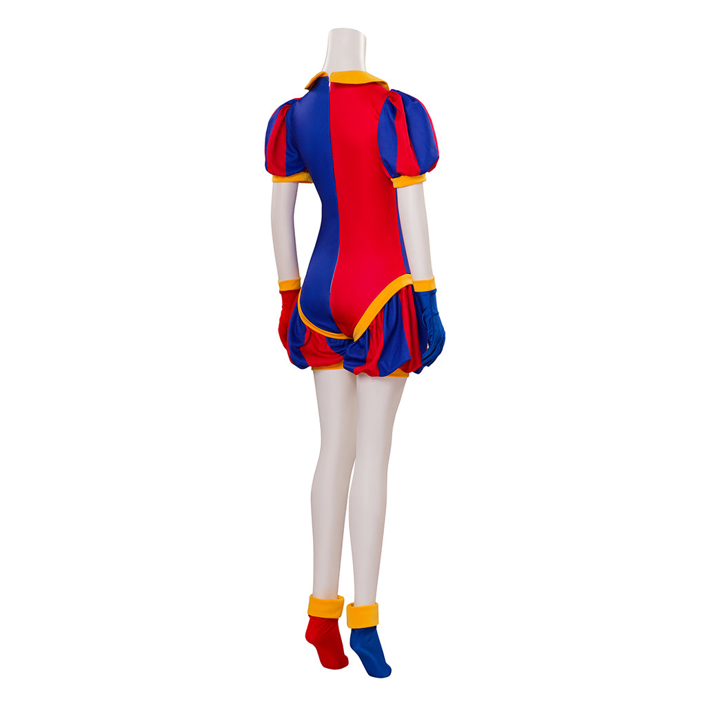 Harle Cosplay Bikini Suit Two-Piece Swimsuit Red Black for Halloween Carnival Party - Halloweez