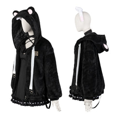 vtuber Houshou Marine Cosplay Costume Anime Game Hooded Women's Outfit for Autumn Winter - Halloweez