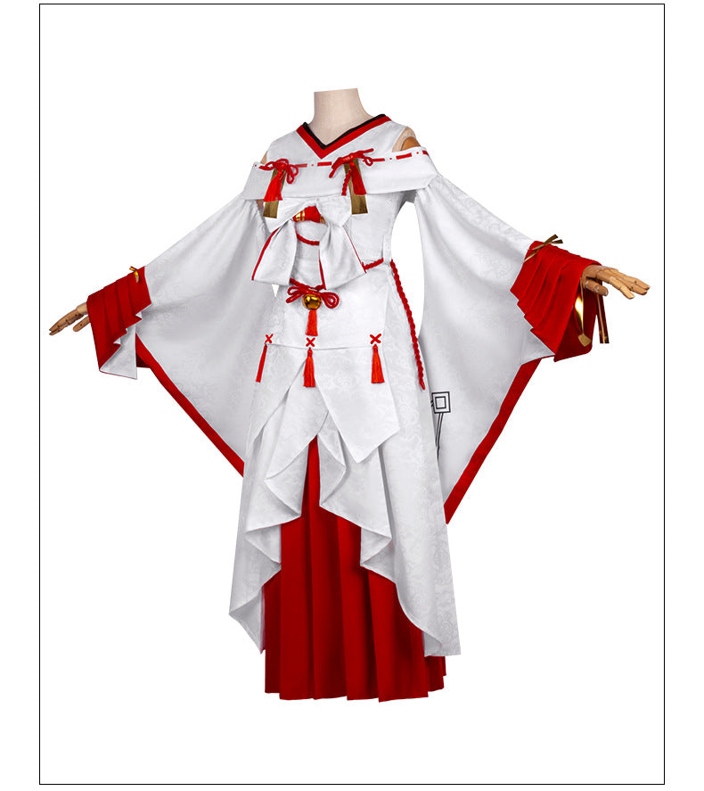 Dragon Clan Kaguya Cosplay Costume 2D Anime Clothing Female Full Set - Halloweez