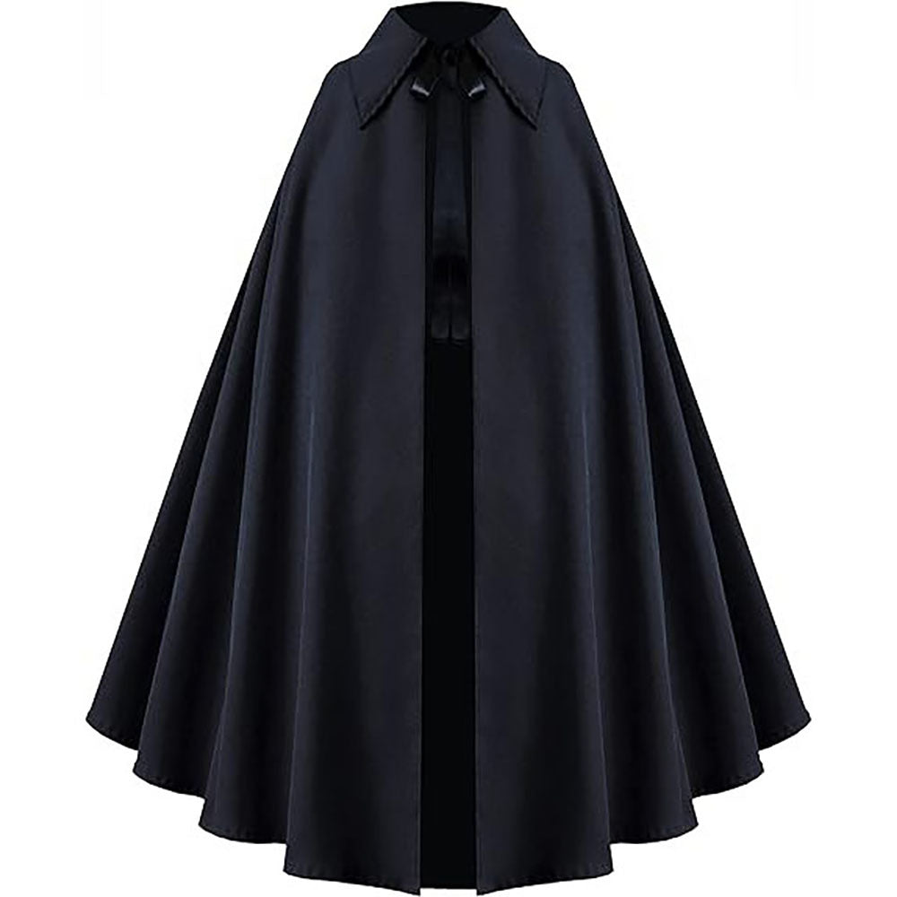 New Medieval Victorian Steampunk Gothic Cape Cloak for Halloween Cosplay - Halloweez