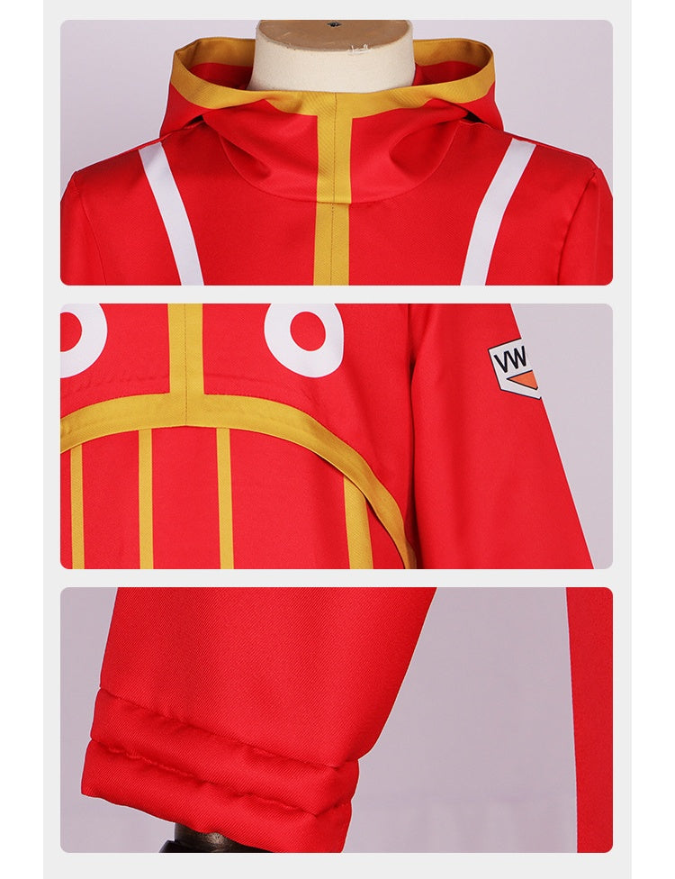 One Piece cosplay Egghead Island arc Luffy costume Future Island performance outfit - Halloweez