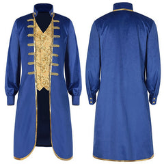 2025 New Gothic Medieval Prince Tailcoat Costume | Vampire Lord Formal Attire