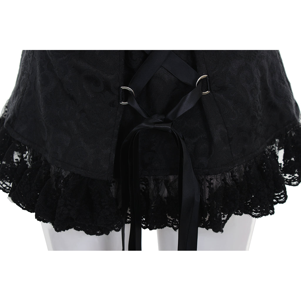 Halloweez Victorian Renaissance Retro Coat for Ladies - Lace Jacket with Steampunk Style