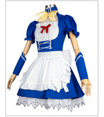 Evangelion 2D Anime Costume Ayanami Rei Asuka Langley Cosplay Maid Outfit Daily Wear - Halloweez