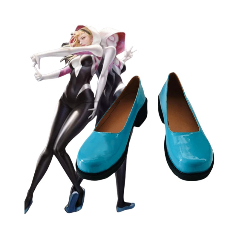 Spider-Man Parallel Universe Gwen cos shoes 2D anime exhibition performance shoes - Halloweez