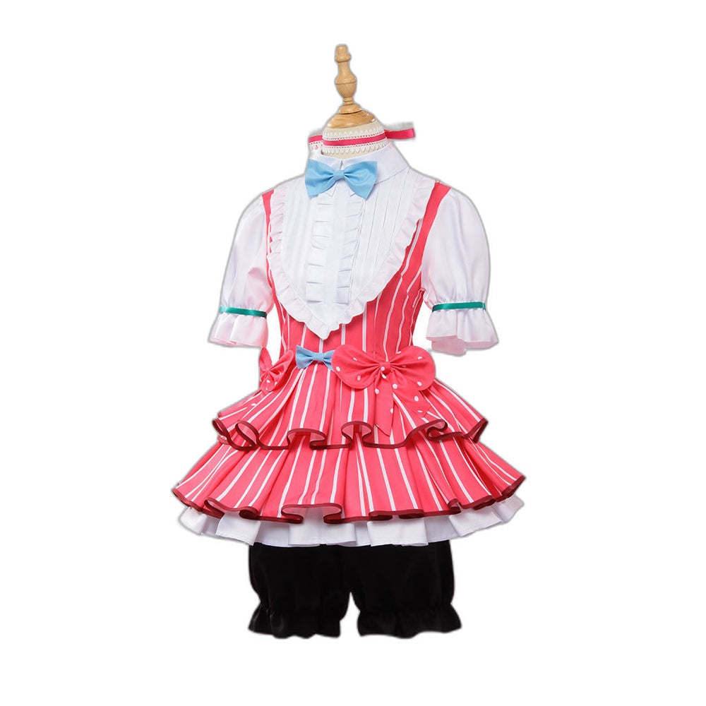 Halloween Cosplay Costume Crying Girl Band Silent Fish Inuzuka Nina - Halloweez