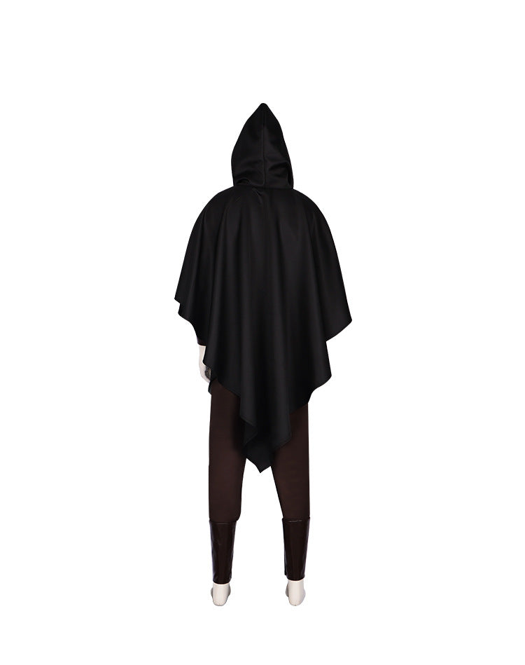 Puss in Boots Grim Reaper Wolf Cosplay Costume - Role Play Halloween Stage Cape - Halloweez