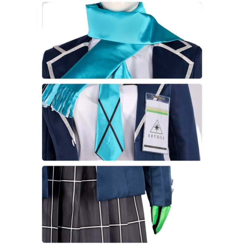 Blue Archive Cosplay Costume Shiroko Sunaookami Cospaly Outfit Game Character JK Uniform