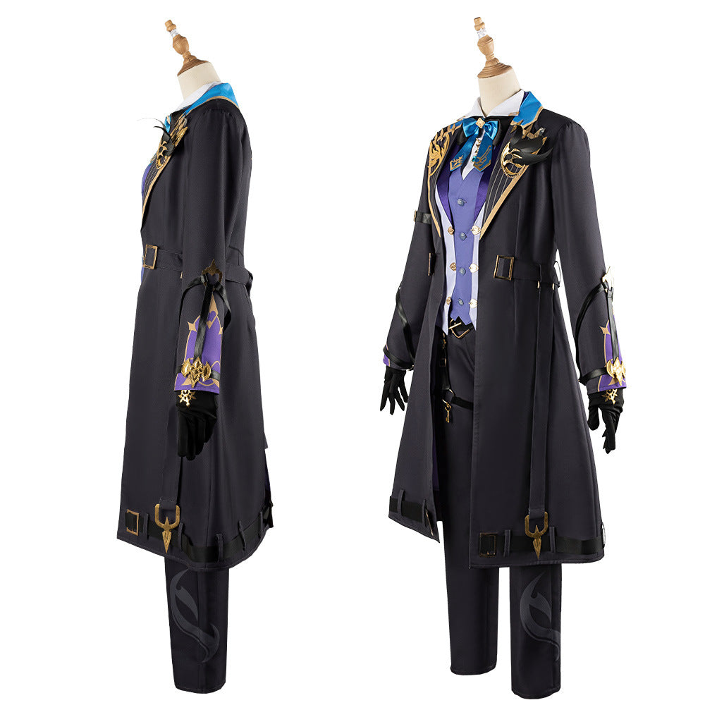 VTuber Sakaki Ness Uniform Set - Anime Cosplay Costume for Men & Women - Halloweez