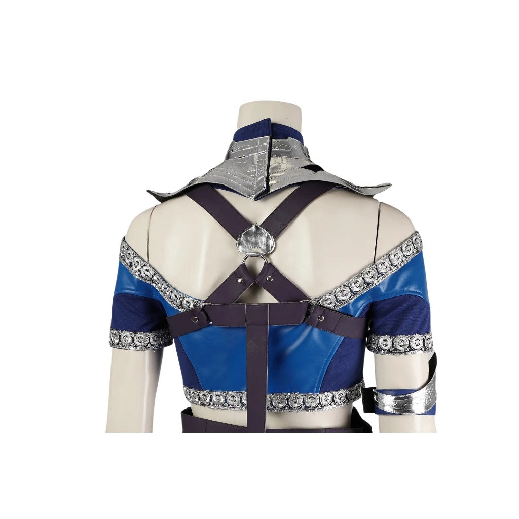 Mortal Kombat 1 Kitana Cosplay Costume - Premium Quality Game Character Outfit - Halloweez