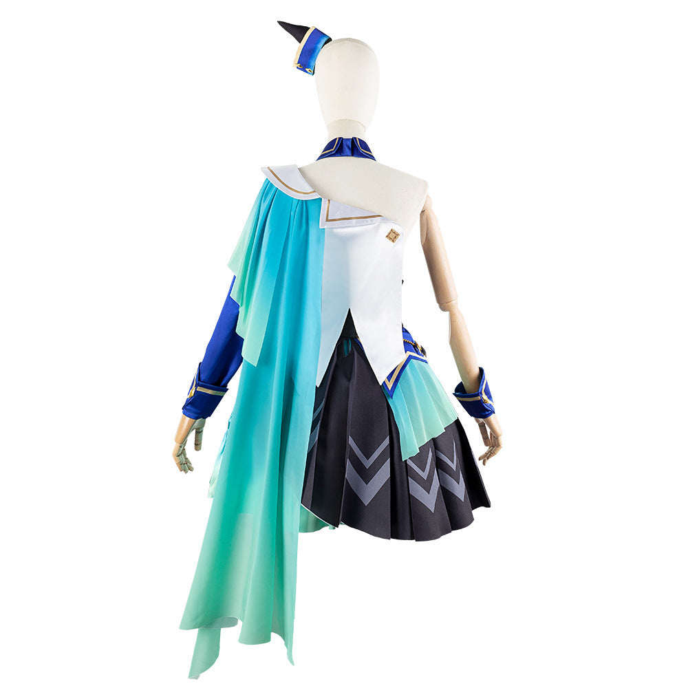 Pretty Derby Verxina Anime Cosplay Cape Women's Set - Uma Musume Cosplay Costume - Halloweez