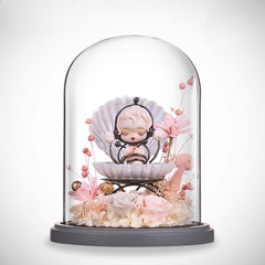 Exquisite Halloweez Eternal Flower Christmas Gift Bubble Mart Ornament - Ideal for Birthdays, Girlfriends, and Best Friends