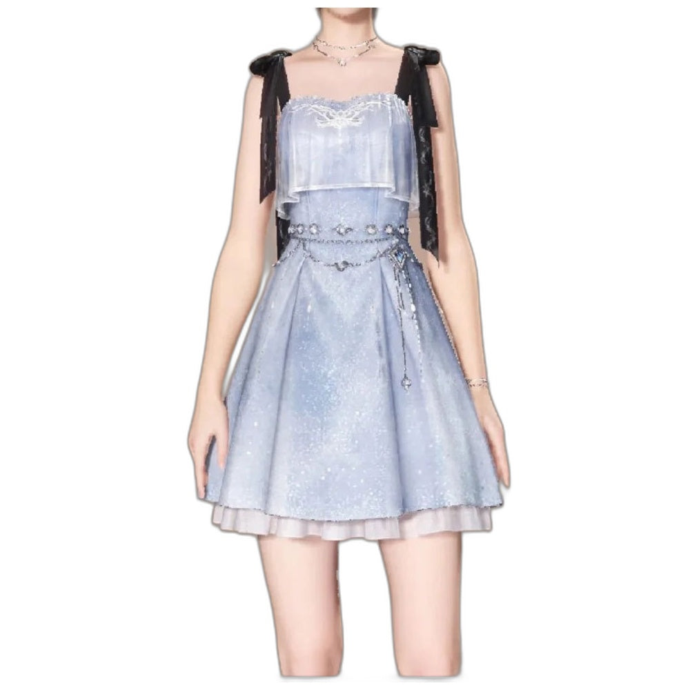 Love and Deepspace Female Protagonist Cosplay Costume - Full Set with Accessories - Halloweez