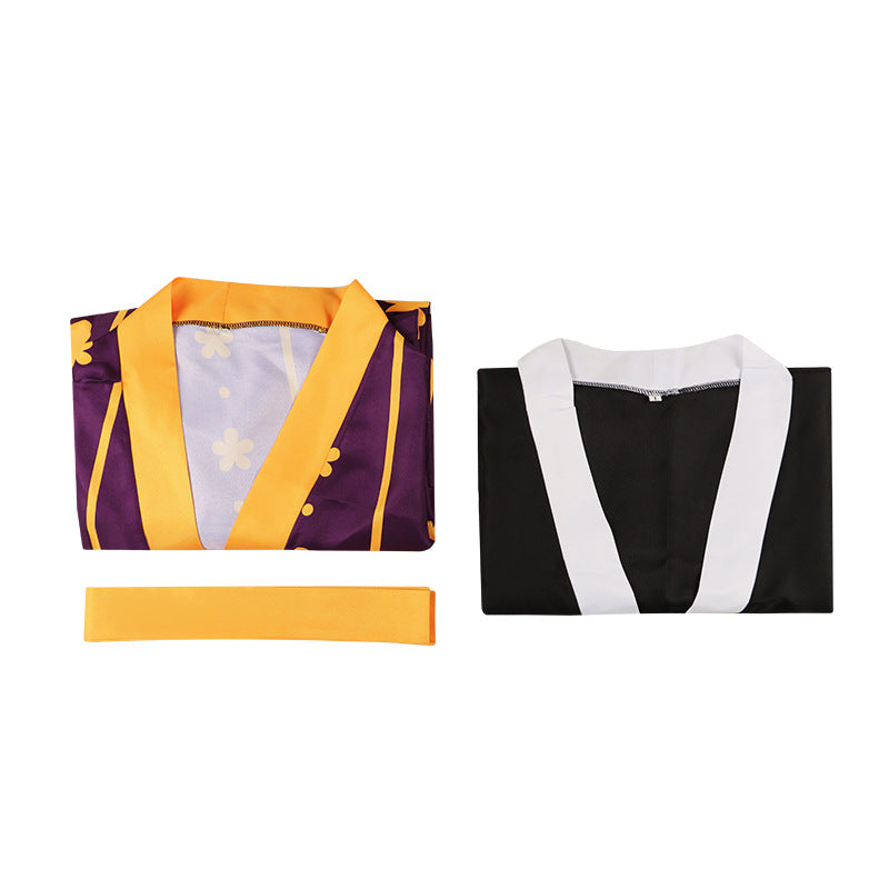One Piece Trafalgar Law Cosplay Costume Wano Country Samurai Outfit Anime Cosplay - Halloweez
