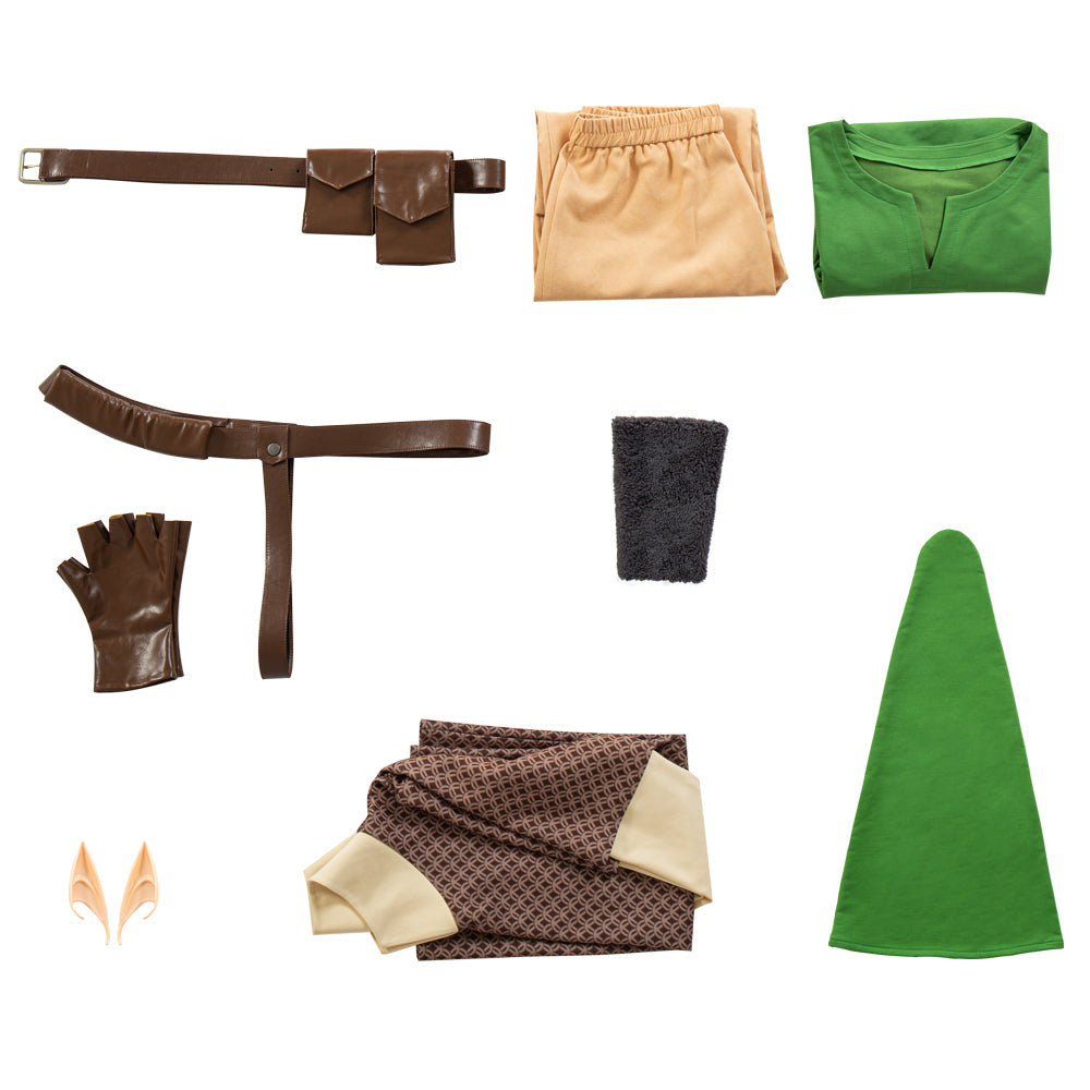 Halloweez Skyward Sword Link Cosplay Costume - Ultimate Game-Inspired Attire for Enthusiasts