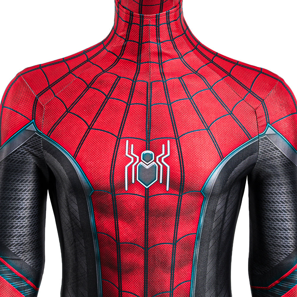 Halloweez Spider-Man Red Suit Cosplay Costume for Men - Authentic Movie Design