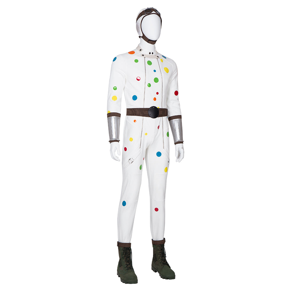 Halloweez Polka Dot Man Suicide Squad Cosplay Outfit