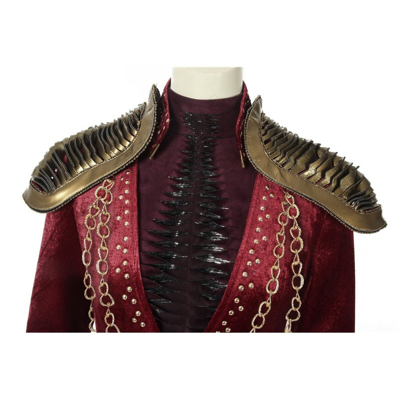 Costume de cosplay de la robe rouge de Cersei Lannister | Tenue d'Halloween sur mesure