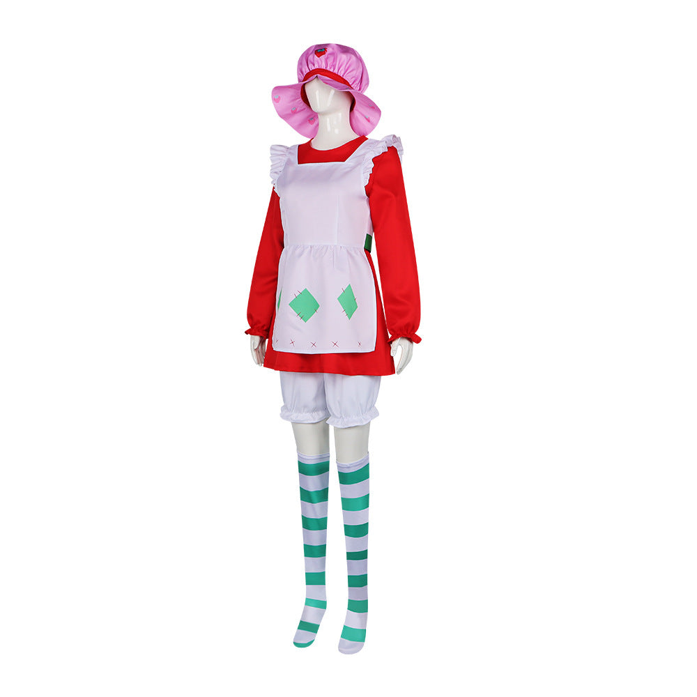 Strawberry Sweetheart Macina Anime Cosplay Costume for Anime Fans
