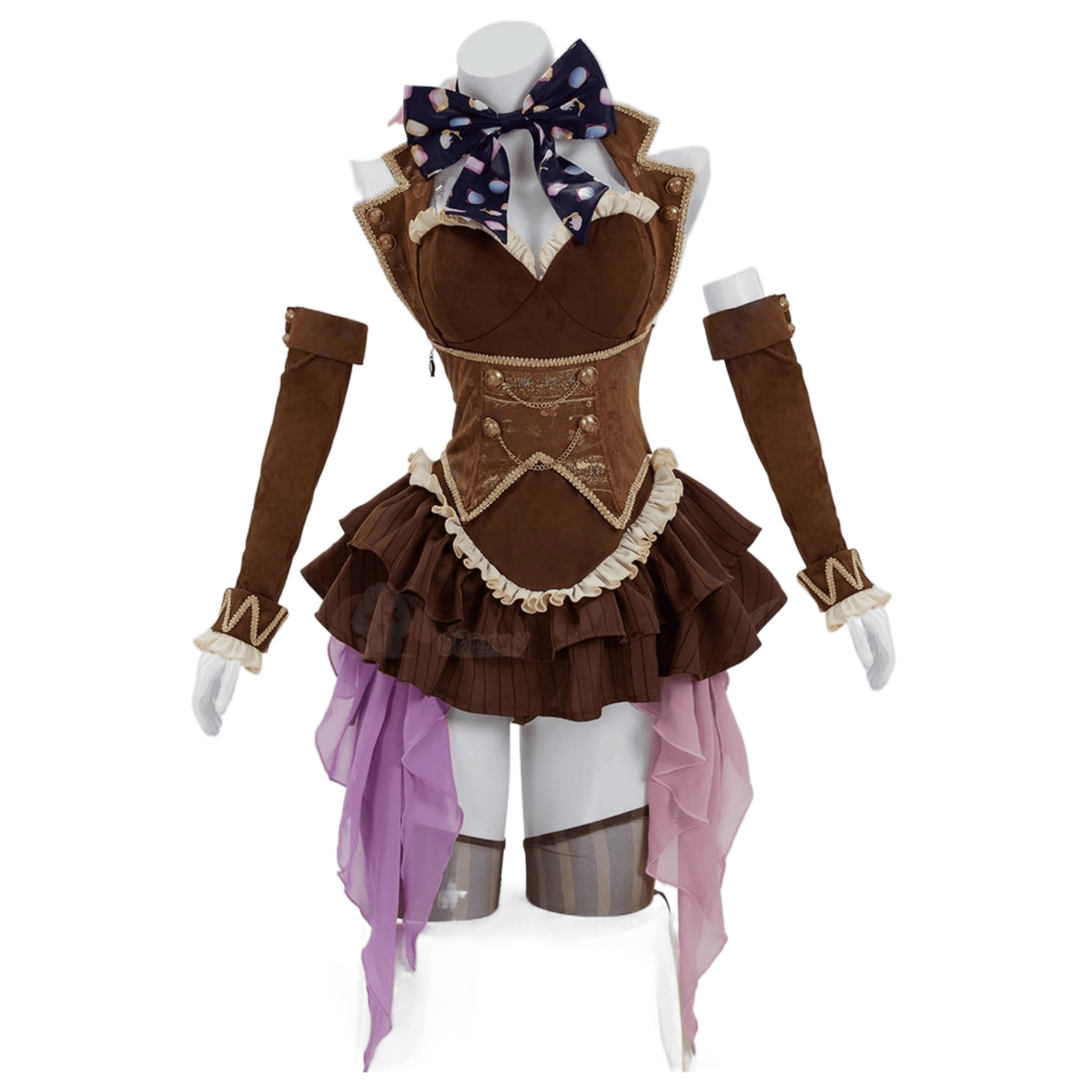 Mad Hatter Cosplay Costume Alice in Wonderland Anime Cosplay Outfit for Halloween Party Cosplay Events