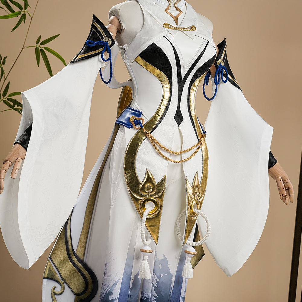 Honor of Kings Shangguan Waner Original Skin Cosplay Full Set, Customizable Shoes - Halloweez
