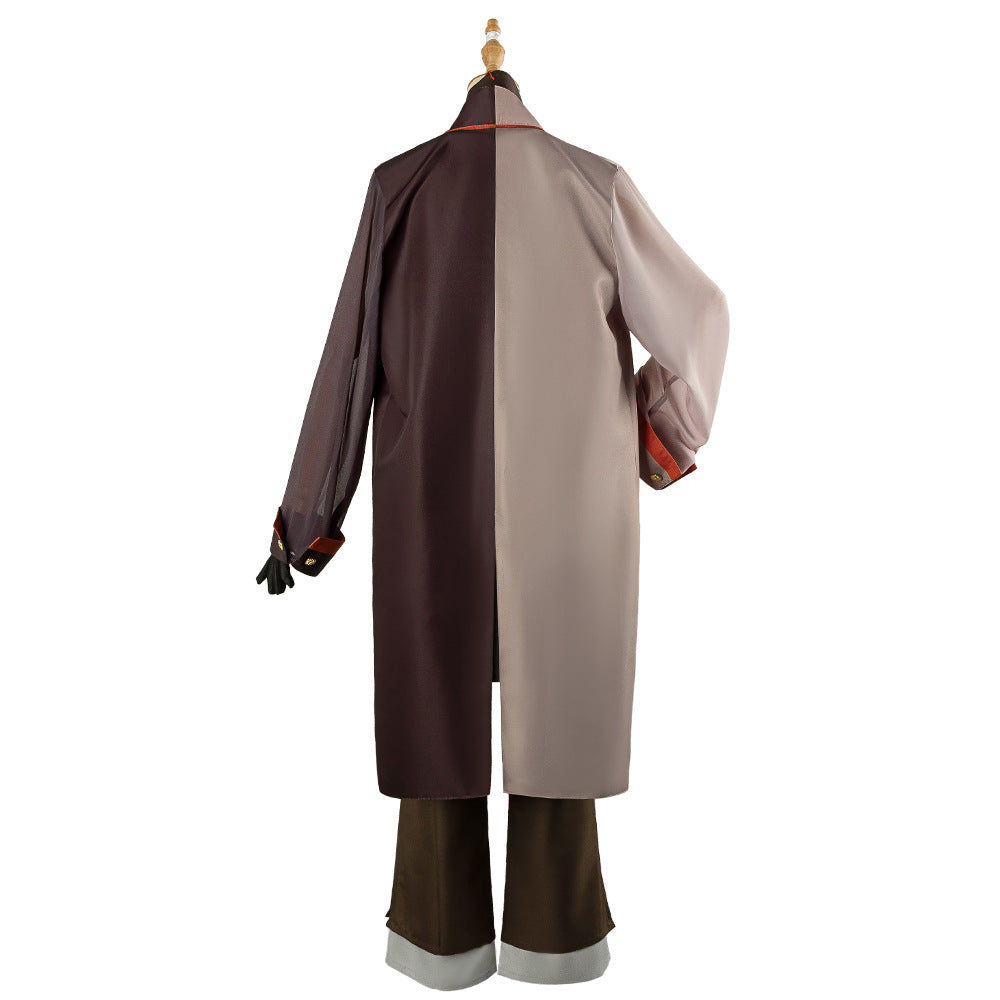 18TRIP Game Deer Gift Light Black Mafia District Chief Cosplay Costume Anime Men and Women Color Matching Suit - Halloweez