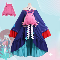 Chrono Space Kaguya Yachiyo Tsukimi Cosplay Costume, Custom‑Made for Halloween & Comic Con