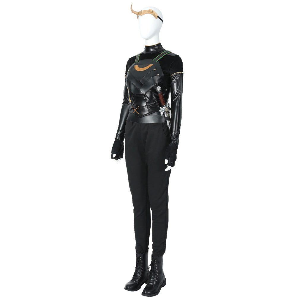 Halloweez: Loki Sylvie Cosplay Costume for Women - Dive into the Honkai Universe