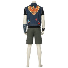 Costume de cosplay Barley Lightfoot d'Halloween - Taille personnalisée