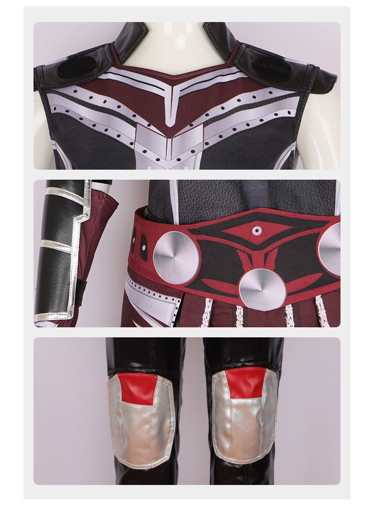 Thor: Love and Thunder Female Thor Cosplay Costume - Mighty Thor Jane Foster Full Set for Halloween - Halloweez