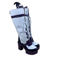 1640 Love and Deep Space Prince Shen Xinghui Star Cosplay Shoes for Anime Conventions - Halloweez