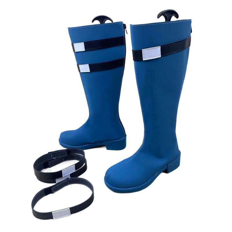 1876 Alien Stage Ivan Black Sorrow Cosplay Shoes for Anime Fans - Halloweez