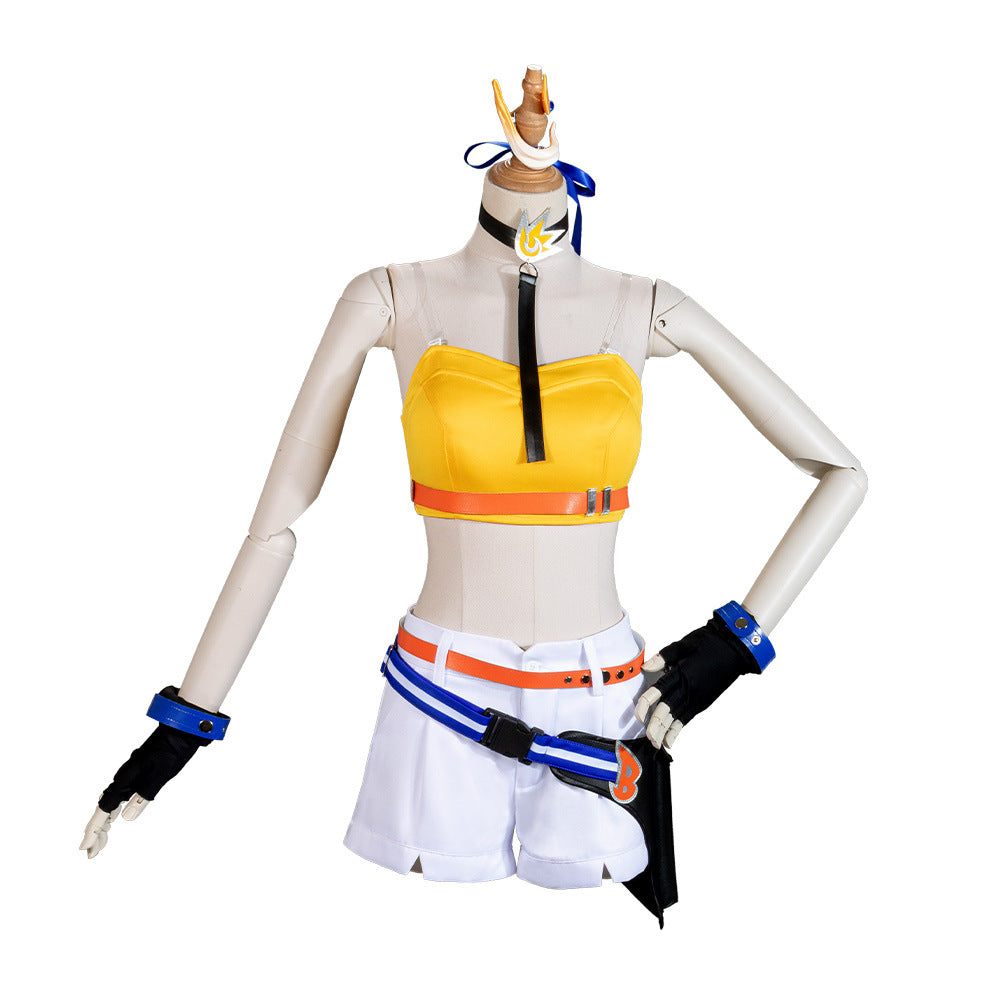 Uma Musume Pretty Derby Racing Costume Popping! 2D Cosplay Anime Game Costume Women - Halloweez
