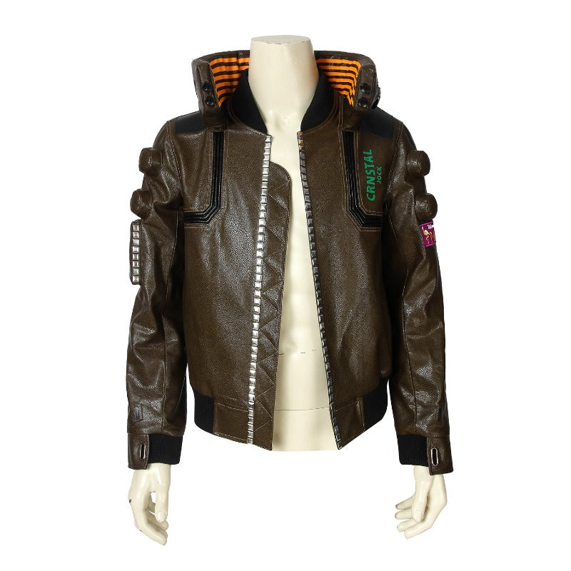 Halloweez Cyberpunk 2077 Inspired Male Cosplay Jacket for Ultimate Roleplay Experience