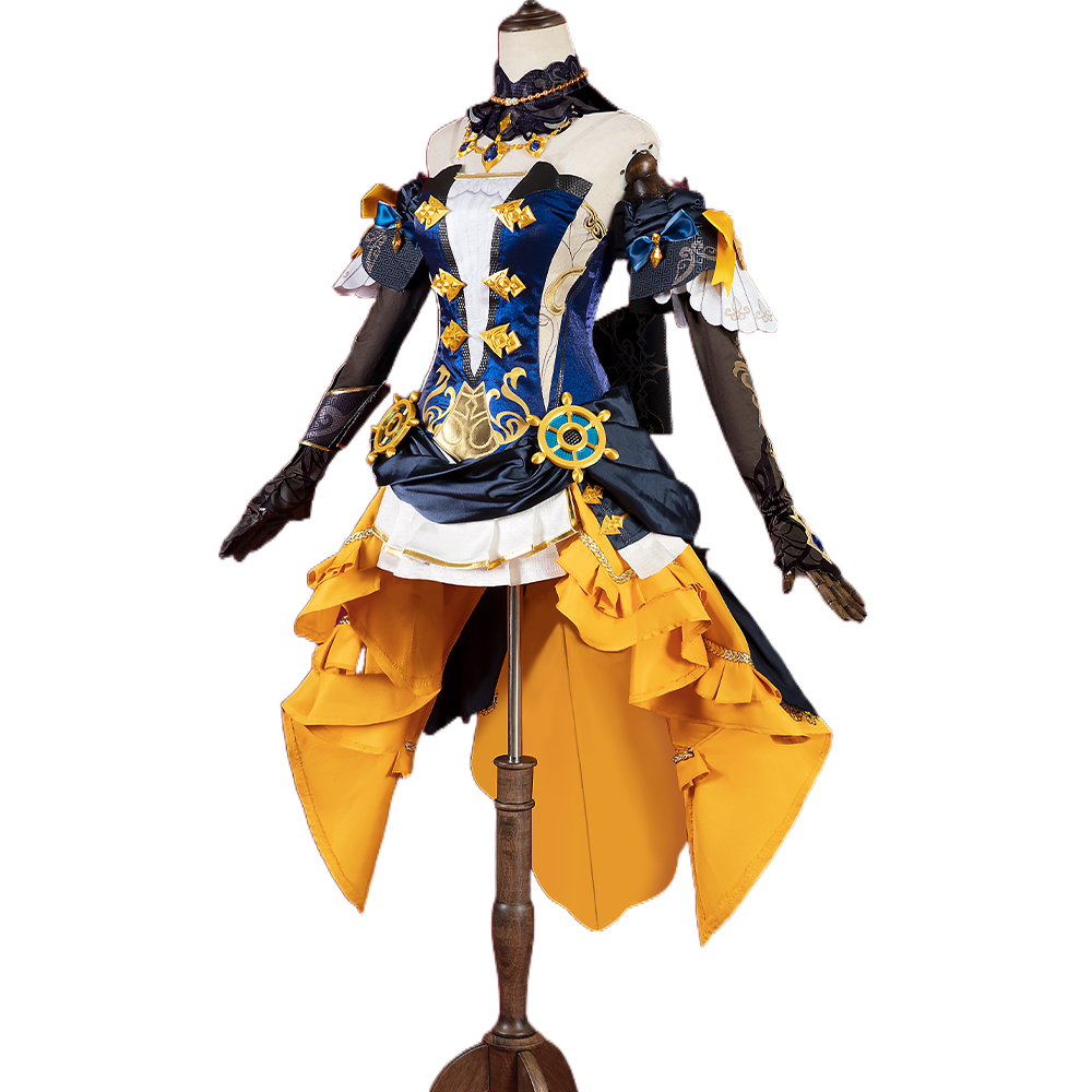 Halloweez Navia Cosplay Costume for Women - Embrace Your Inner Genshin Impact Heroine