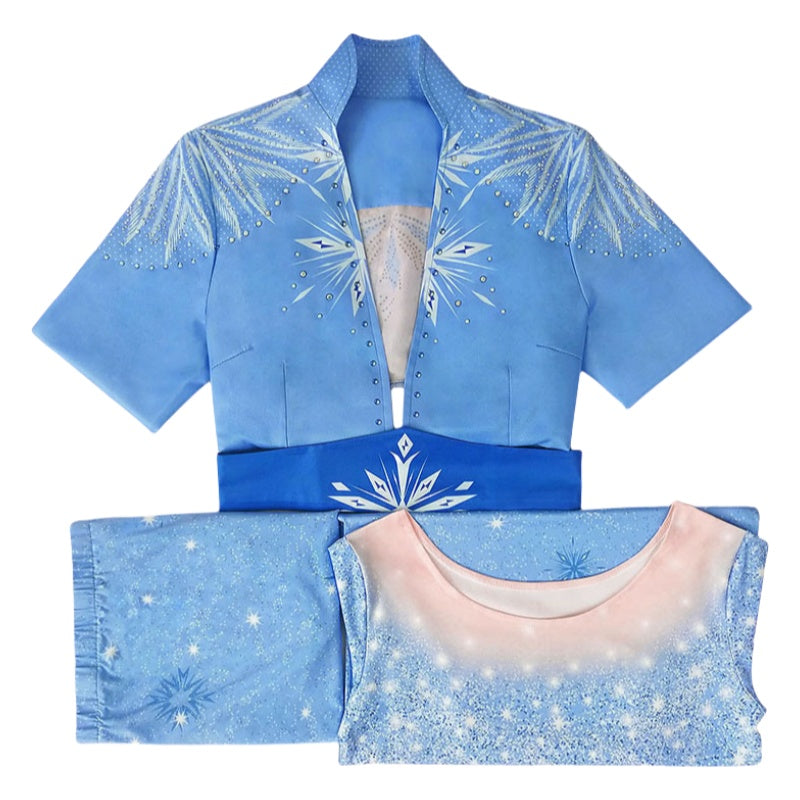 Frozen 2 Queen Elsa Cosplay Costume - Elsa Princess Dress for Halloween & Cosplay - Halloweez
