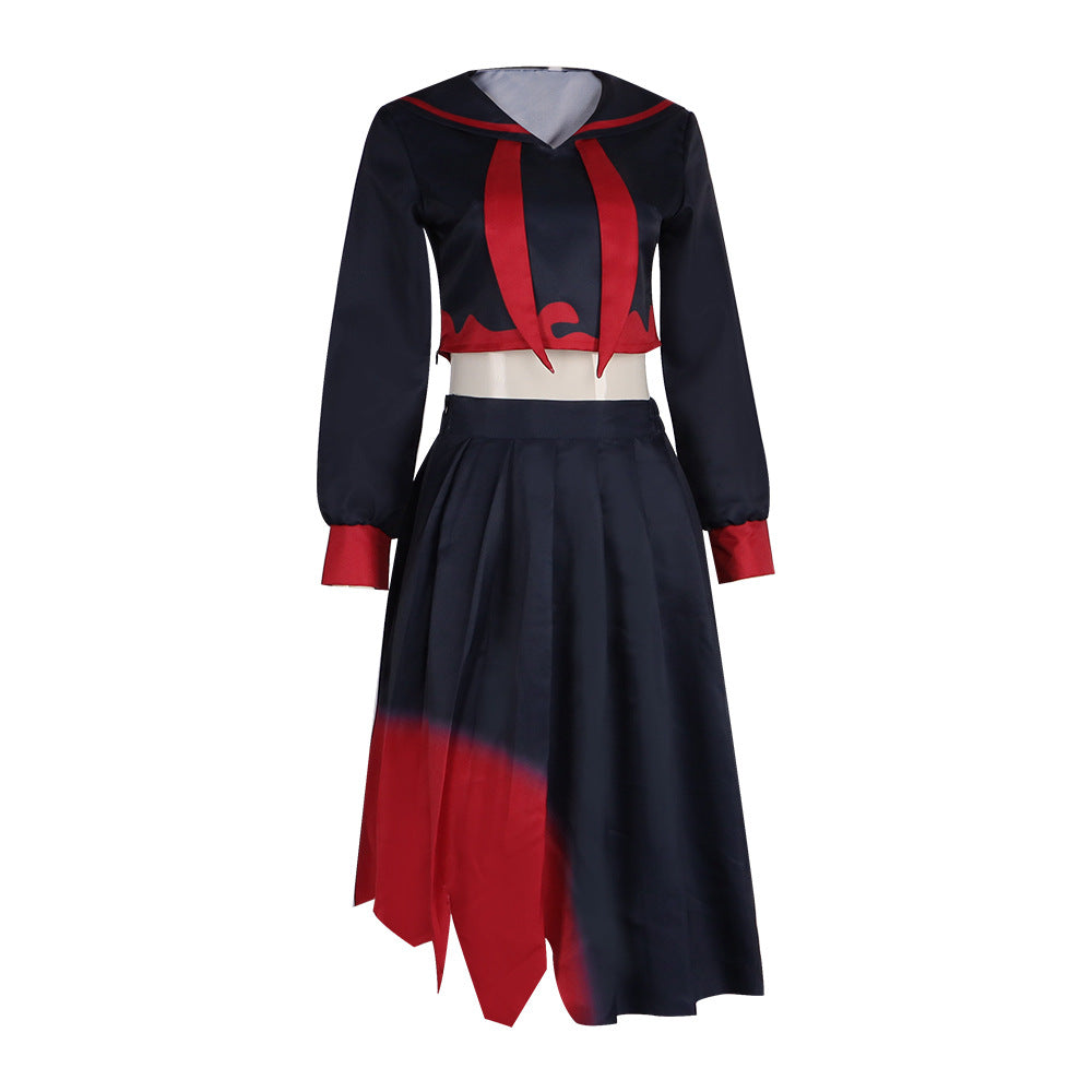 Blue Archive Cosplay Costume Tsurugi Hina Game Role Play JK Uniform