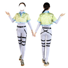 Vtuber Nijisanji Hero Group Hiiro Mai Naru Cosplay Costume for Anime Game Fans - Halloweez