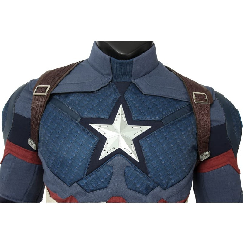 Halloweez Steven Rogers Captain America Cosplay Costume - The Ultimate Halloween Hero Attire