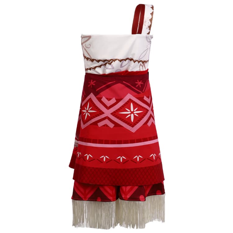 Princess Moana Cosplay Costume Hawaiian Dress for Halloween Performance - Halloweez