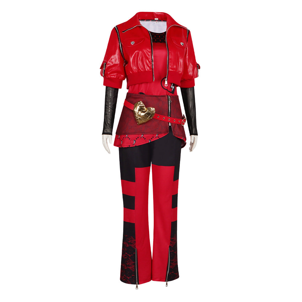 Descendants: The Rise of Red Princess Cosplay Costume - Red Princess Outfit for Performance
