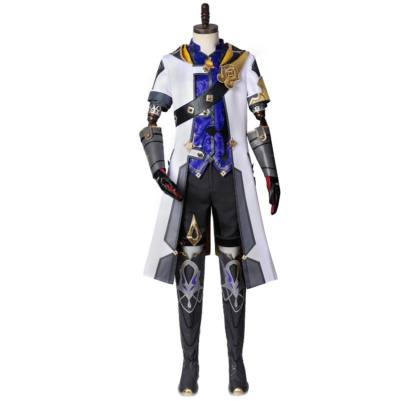 Halloweez Albedo Cosplay Costume - Premium Genshin Impact Dress Up Outfit