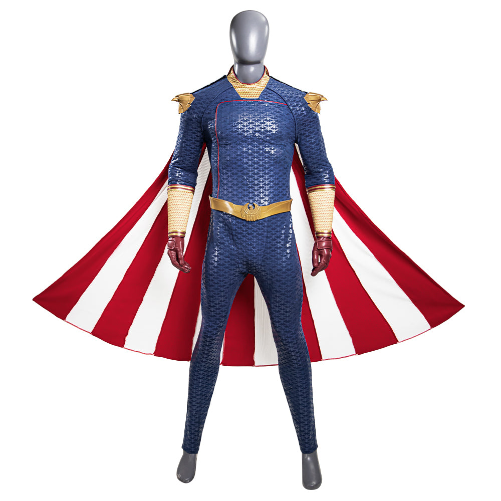 The Boys Homelander Cosplay Costume Custom for Halloween Comic‑Con