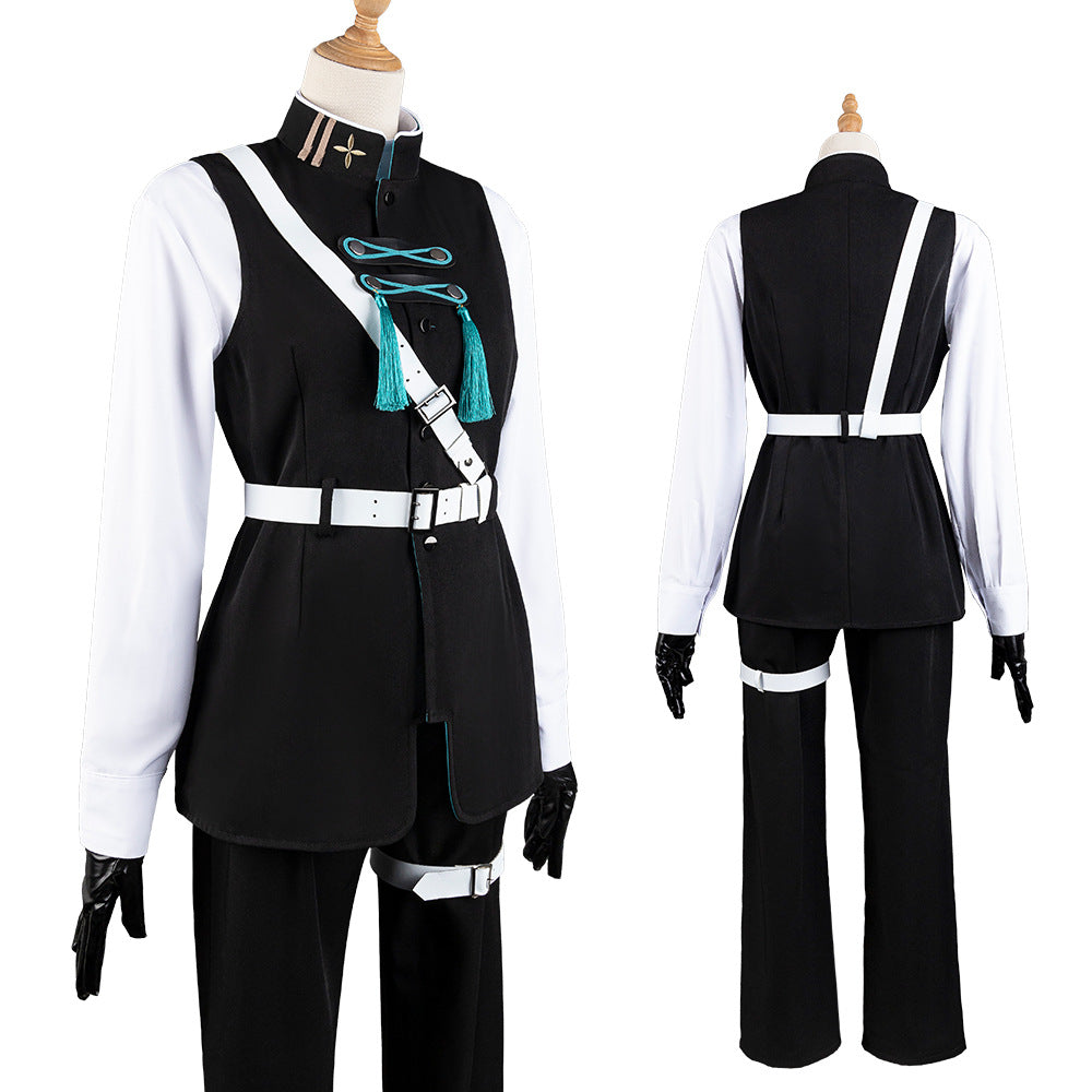 VTuber Kaida Haru Anime Cosplay Game Unisex Uniform Set - Perfect for Fans and Cosplayers - Halloweez