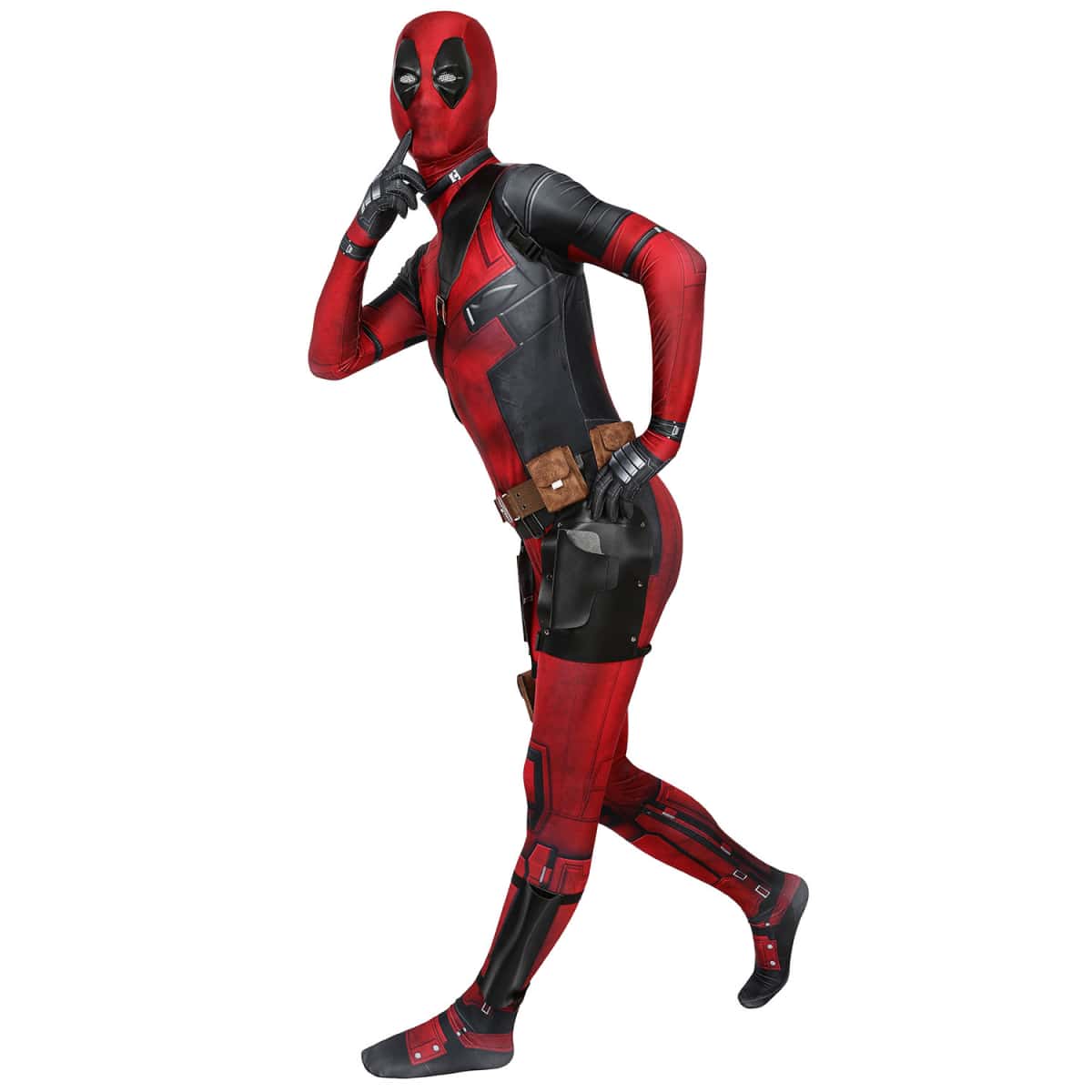 Deadpool Wade Wilson Cosplay Costume, Custom High-end for Halloween & Comic Con - Halloweez