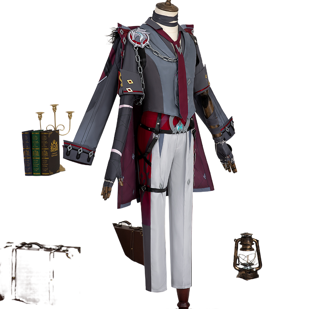 Halloweez Genshin Impact Wriothesley Cosplay Costume for Men