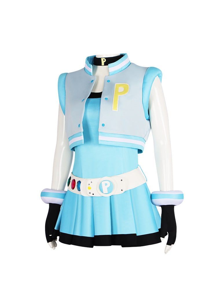 PowerPuff Girls Z Hyper Blossom Cosplay Costume - Anime Role Play Outfit
